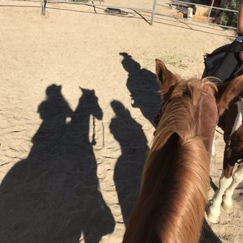 CottonWood Canyon Ranch - In the arena - Horseback Riding Near Me - Morongo Valley, California