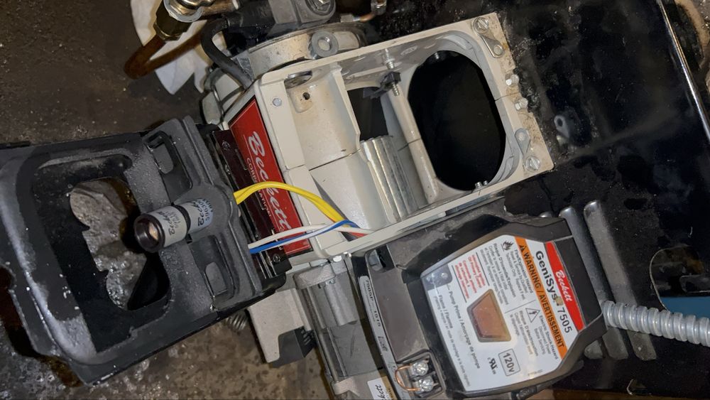 Slide of Nando’s plumbing