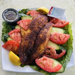 Moose Lodge - Black and fish salad delicious