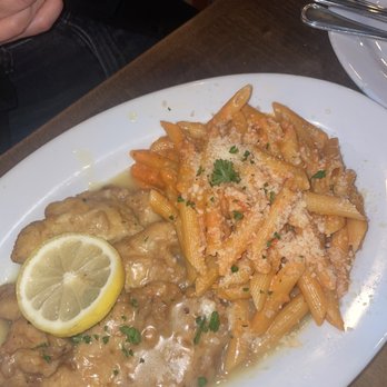 IL Bambino - Chicken Francese * with penne pasta - Italian Near Me - Miami, Florida