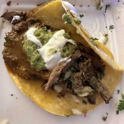 Steak Taco!  EXCELLENT (There were three LOL)