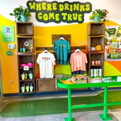 JuiceLand - Interior (merch sales area)