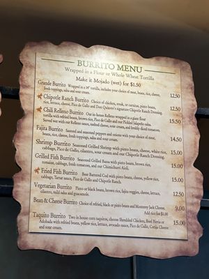 Menu photo 4 Don Quixote's Mexican Grill Sacramento, CA Menu photo 4 Don Quixote's Mexican Grill Sacramento, CA
