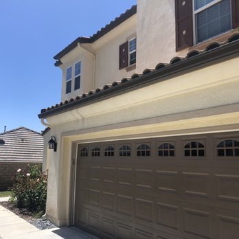 Rain Gutters and Painting - Repainted fascia and newly installed seamless rain gutters. - Gutter Services Near Me Rain Gutters and Painting - Repainted fascia and newly installed seamless rain gutters. - Gutter Services Near Me