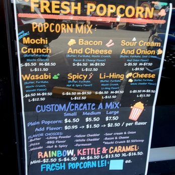 Judy Shop - They sell fresh popcorn here! - Popcorn Shops Near Me - Honolulu, Hawaii