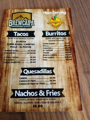 Menu photo 8 Brewcaipa Brewing Yucaipa, CA Menu photo 8 Brewcaipa Brewing Yucaipa, CA