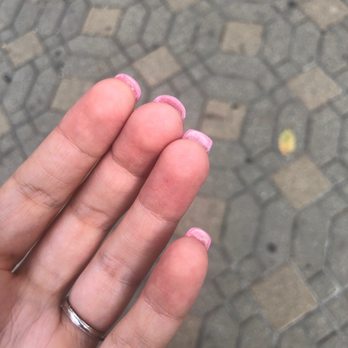 Cosmo Beauty Bar - Very rough unfinished ends - Nail Salons Near Me - Washington, DC, District of Columbia