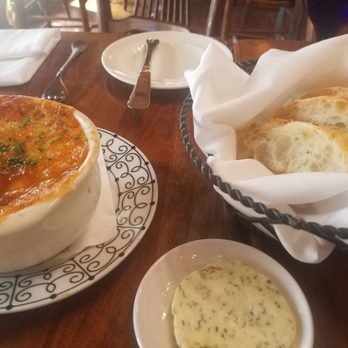 Rat's Restaurant - French onion soup and baguette with shallot butter - French Near Me - Hamilton, New Jersey Rat's Restaurant - French onion soup and baguette with shallot butter - French Near Me - Hamilton, New Jersey