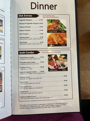 Menu photo 4 Oyama Sushi And Ramen Conifer, CO