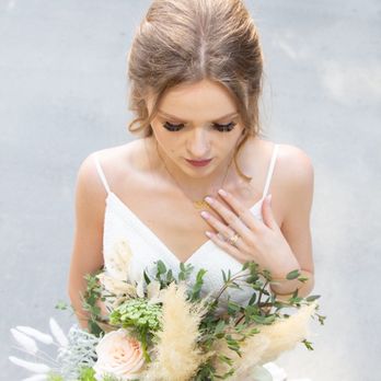Hockridge Florist - Amazing Bride with her Beautiful Bouquet - Florists Near Me - Redlands, California Hockridge Florist - Amazing Bride with her Beautiful Bouquet - Florists Near Me - Redlands, California