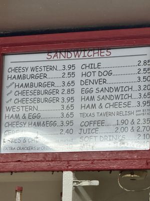 Menu photo 1 Texas Tavern Roanoke, VA
