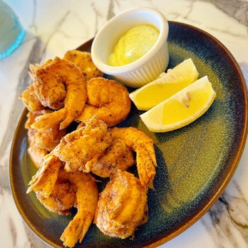 Garden House Latin Restaurant - Fried shrimp appetizer - Colombian Near Me - Miami Beach, Florida Garden House Latin Restaurant - Fried shrimp appetizer - Colombian Near Me - Miami Beach, Florida