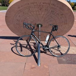 Cranmer Park - Sundial with bike