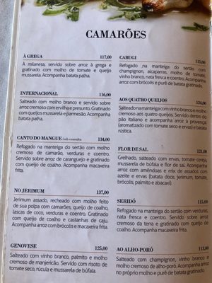 Menu photo 6 Camarões Potiguar Natal, RN