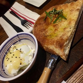 Angelina's Kitchen - Warm bread with ricotta, honey and rosemary - Italian Near Me - Staten Island, New York Angelina's Kitchen - Warm bread with ricotta, honey and rosemary - Italian Near Me - Staten Island, New York