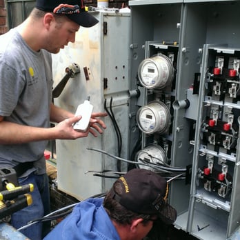 Del's Electrical Service - Hooking up meter bank - Lighting Fixtures & Equipment Near Me - Lutz, Florida