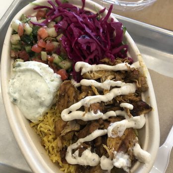 Superbaba - chicken bowl - AMAZING! - Middle Eastern Near Me - Vancouver, British Columbia