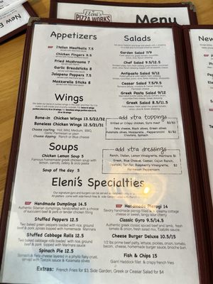 Menu photo 3 Eleni's Pizza Works Sarasota, FL Menu photo 3 Eleni's Pizza Works Sarasota, FL