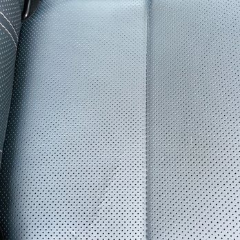 Advanced Interior Restoration Services - Before repair of panel on 2nd row seat. It's a cut in the leather. - Auto Upholstery Near Me - Modesto, California Advanced Interior Restoration Services - Before repair of panel on 2nd row seat. It's a cut in the leather. - Auto Upholstery Near Me - Modesto, California