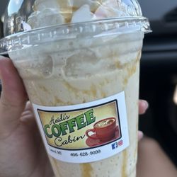 Heidi's Coffee Cabin - Carmel frap