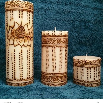Henna By Neha - Henna candles for wedding decor. Message me via yelp or at hennabyneha@gmail.com if you are interested in candles for your special event. - Henna Artists Near Me
