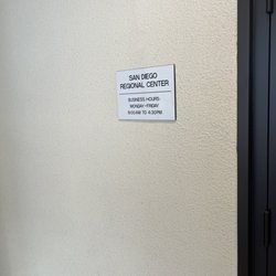 Developmentally Disabled S D Regional Center For - Hours