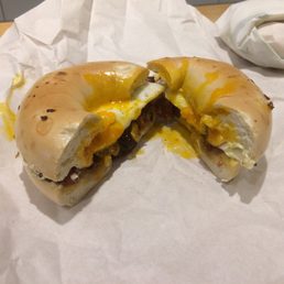 Maple bacon egg