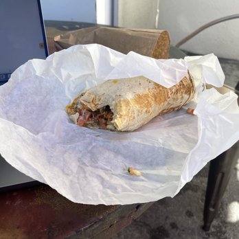 Pocket Burger Shack - Mild Chorizo Breakfast Burrito - Burgers Near Me - Sunset Beach, California