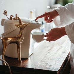 The Spa at Whitefish Lake - Tea for all spa guests.