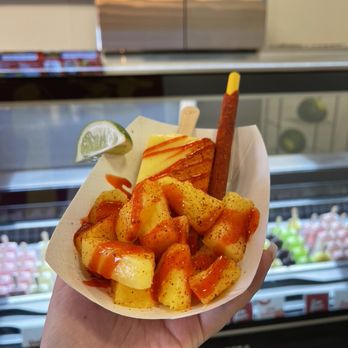 The Paleta Bar Glendale - Mango Paleta with tajin and chamoy - Ice Cream & Frozen Yogurt Near Me - Glendale, Arizona The Paleta Bar Glendale - Mango Paleta with tajin and chamoy - Ice Cream & Frozen Yogurt Near Me - Glendale, Arizona
