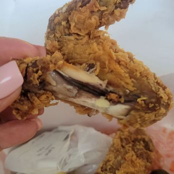Popeyes Louisiana Kitchen - This wing is old and tastes sour. - Fast Food Near Me - Palmdale, California Popeyes Louisiana Kitchen - This wing is old and tastes sour. - Fast Food Near Me - Palmdale, California