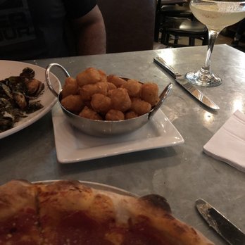 Industry Tavern - Tater Tots (nothing like the high school cafeteria) and the Panama (delicious rum based cocktail) - New American Near Me - Atlanta, Georgia Industry Tavern - Tater Tots (nothing like the high school cafeteria) and the Panama (delicious rum based cocktail) - New American Near Me - Atlanta, Georgia