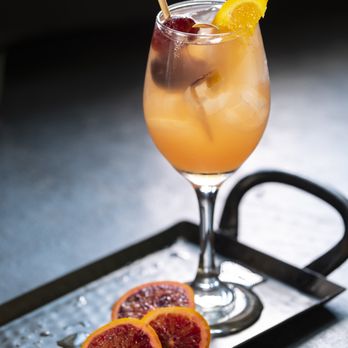 SPIN! Pizza - Housemade Blood Orange sangria. - Pizza Near Me - Omaha, Nebraska SPIN! Pizza - Housemade Blood Orange sangria. - Pizza Near Me - Omaha, Nebraska