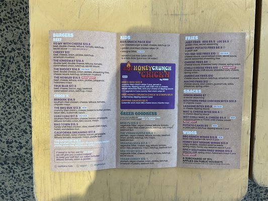 Menu photo 3 Cocomo's Restaurant Rowville, VIC
