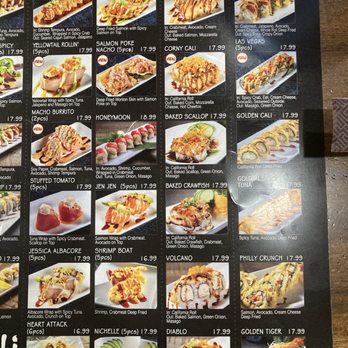 Sushi Asahi - Menu 7/26 - Sushi Bars Near Me - Riverside, California Sushi Asahi - Menu 7/26 - Sushi Bars Near Me - Riverside, California