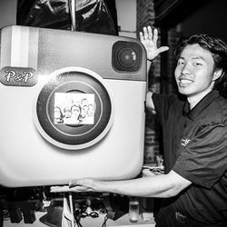 DJ Diko - The photo booth camera was so cute and classy!