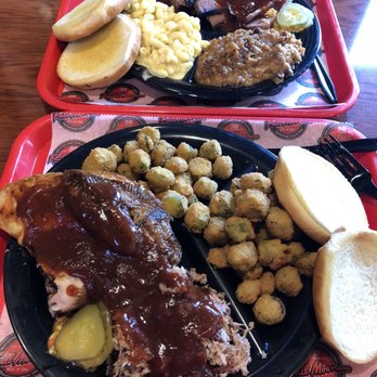 Full Moon BBQ - Two "plate" meals - Barbeque Near Me - Opelika, Alabama
