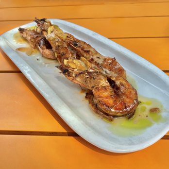 Bravas Bar de Tapas - "Full-Bodied" Fresh Gulf Prawns (Pimenton, Salt & Pepper) - Spanish Near Me - Healdsburg, California Bravas Bar de Tapas - "Full-Bodied" Fresh Gulf Prawns (Pimenton, Salt & Pepper) - Spanish Near Me - Healdsburg, California