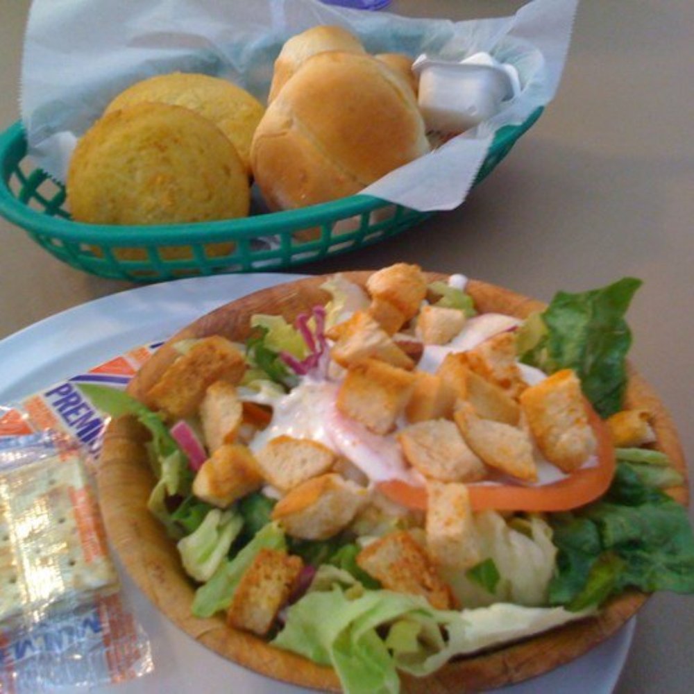 The House Cafe - Side salad, rolls and corn bread - Cafes Near Me - Richardson, Texas The House Cafe - Side salad, rolls and corn bread - Cafes Near Me - Richardson, Texas