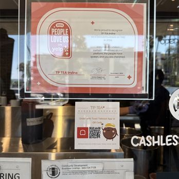 TP Tea - Yelp beloved business!! - Bubble Tea Near Me - Irvine, California