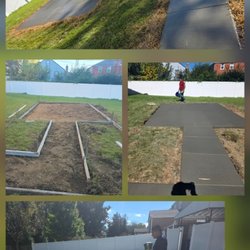 Enriquez Landscaping - concrete slab with a path