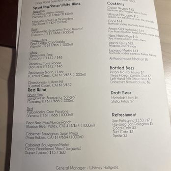 Al-Posto - Menu - Italian Near Me - Cincinnati, Ohio