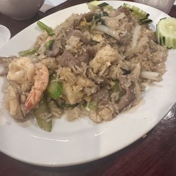 Naha Thai Restaurant - F4. Combo Fried Rice - Thai Near Me - Sugar Land, Texas Naha Thai Restaurant - F4. Combo Fried Rice - Thai Near Me - Sugar Land, Texas