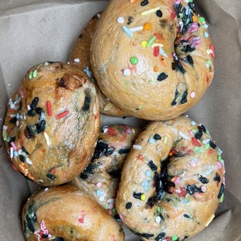 A.M. Bagel - Funfetti Halloween Bagels - Bagels Near Me - Derby, Connecticut A.M. Bagel - Funfetti Halloween Bagels - Bagels Near Me - Derby, Connecticut