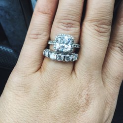 Jared Galleria of Jewelry - Maria did an amazing job fixing my wedding band, fast! Great quality diamonds, fixed the prongs I bent and made it shiny like new!