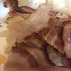Tim Hortons - Farmers wrap with uncooked bacon and no egg