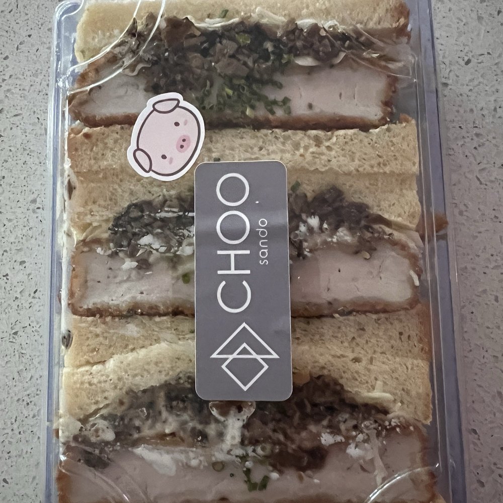 Choo Sando Omakase - Truffle Katsu Sando If you are a truffle fan, it's a must try! $16.50 - Sandwiches Near Me - Austin, Texas Choo Sando Omakase - Truffle Katsu Sando If you are a truffle fan, it's a must try! $16.50 - Sandwiches Near Me - Austin, Texas
