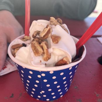 Dot's Dairy Den - Small vanilla hot fudge sundae - Restaurants Near Me - New Hope, Alabama Dot's Dairy Den - Small vanilla hot fudge sundae - Restaurants Near Me - New Hope, Alabama