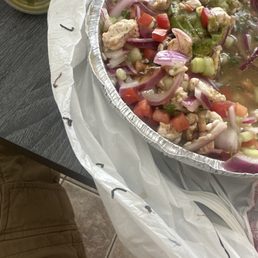 Ceviche de Camaron grande Ceviche de Camaron grande