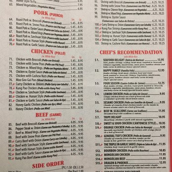 Gar Sing Chinese Food - Chefs recommendations are great! - Chinese Near Me - Miami, Florida